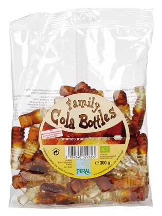 Pural Fruchtgummi Cola Bottles Family 300g