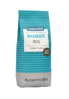 Burgermühle Basmatireis weiß 500g