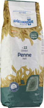 Spielberger Dinkel Penne Hell Demeter 500g Dinkel Nudeln 