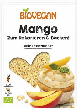 Biovegan Mango Stücke gefriergetrocknet 17g