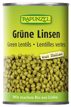 Rapunzel Grüne Linsen in der Dose 400g