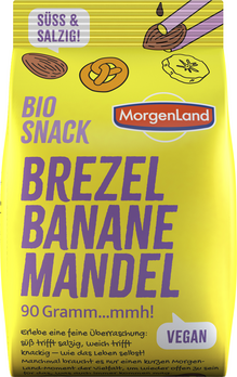 MorgenLand Snack Bretzel Banane Mandel 90g