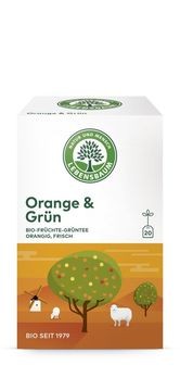 Lebensbaum Orange & Grün Tee 20 Btl