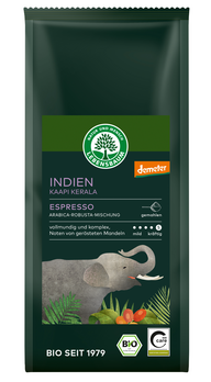 Lebensbaum Espresso Kaapi Kerala gemahlen demeter 250g