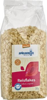 Spielberger Reisflakes aus Vollkornreis, ungesüßt, demeter 250g