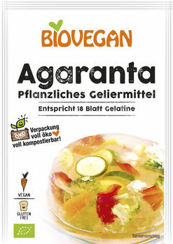 Biovegan Agaranta Bio pflanzliches Geliermittel 18g
