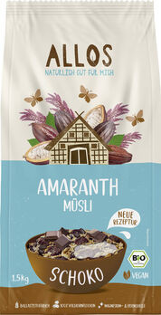 Allos Amaranth Schoko Müsli Großgebinde 1,5kg