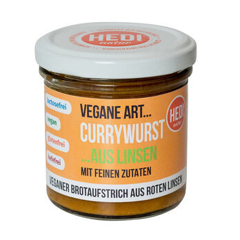 HEDI Vegane Art Currywurst 140g