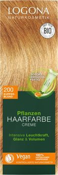 Haare LOGONA Naturkosmetik 200 kupferblond Pflanzenhaarfarben | | | färben 150ml Haare | Creme Pflanzen-Haarfarbe Naturkost-Versand |