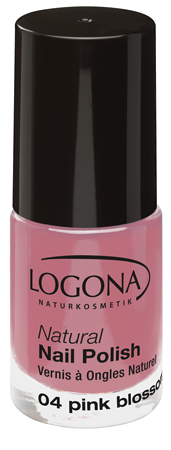 LOGONA Natural Nails Polish no. 04 pink blossom 4ml