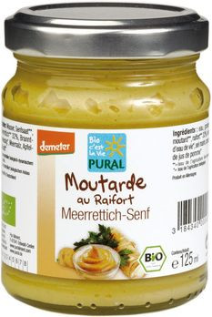 Pural Meerrettich mit Senf demeter 125g