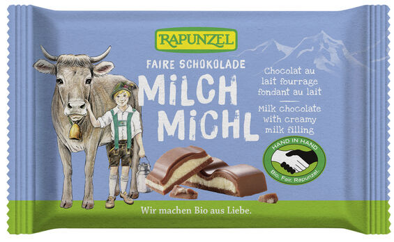 Rapunzel Milch Michl Vollmilchschokolade 100g