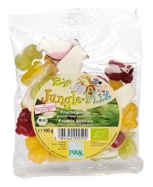 Pural Fruchtgummi Jungle Mix 100g