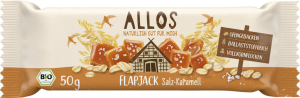 Allos Flapjack Salted Caramel 50g