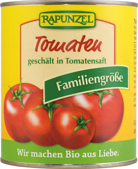 Rapunzel geschälte Tomaten in Tomatensaft 800g