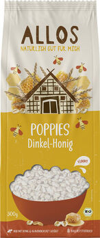 Allos Dinkel Honig-Poppies 300g