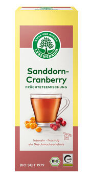 Lebensbaum Sanddorn-Cranberry Früchtetee 20 Beutel