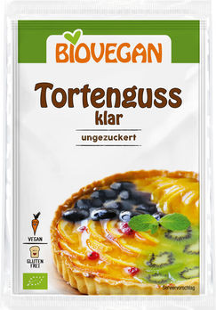 Biovegan Tortenguss klar 2x6g/A