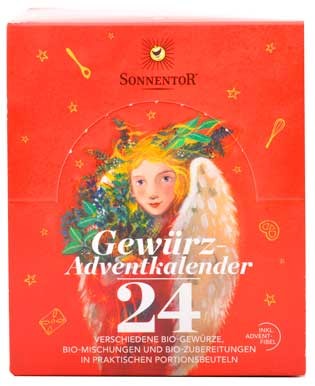 Sonnentor Gewürz-Adventskalender 24 Beutel 116g