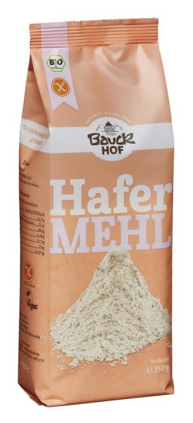 Bauckhof Hafermehl, Vollkorn 350g