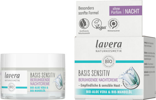 Lavera basis sensitiv Beruhigende Nachtcreme 50ml