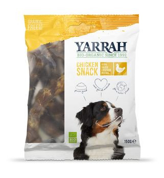 Yarrah Chicken Snack, getrocknete Hühnerhälse 150g