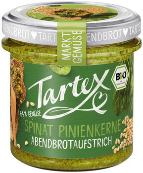 Tartex Marktgemüse Spinat Pinienkerne 135g