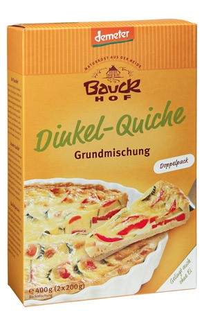 Bauckhof Dinkel-Quiche demeter Backmischung 400g