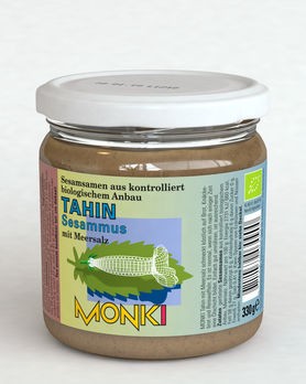Monki Tahin Sesammus mit Salz 330g
