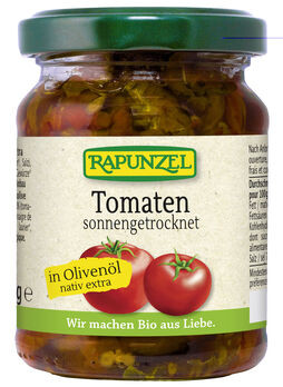 Rapunzel Getrocknete Tomaten in Olivenöl 120g