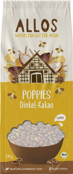 Allos Dinkel Kakao-Poppies 275g
