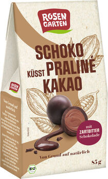 Rosengarten Schoko küsst Praliné Kakao 85g/WS