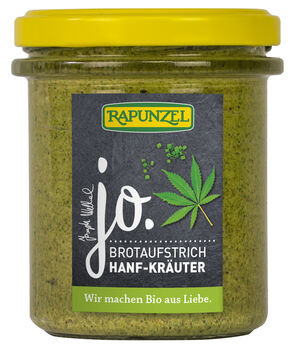 Rapunzel jo.Brotaufstrich Hanf-Kräuter 140g