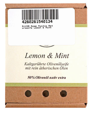 Soap Mystic Naturseife Lemon & Mint 110g