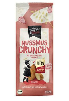 Rosengarten HaferRosi Nussmus-Crunchy Mandel 350g