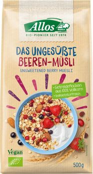 Allos Das ungesüßte Beeren-Müsli 500g