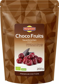 MorgenLand Choco Fruits Sauerkirschen 200g