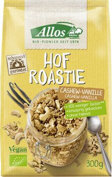 Allos Hof Roastie Cashew-Vanille 300g
