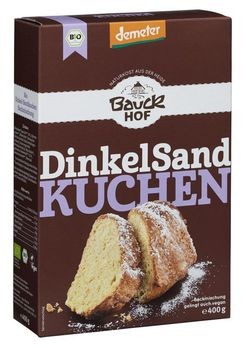 Bauckhof Dinkel Sandkuchen Backmischung demeter 400g