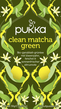Pukka Clean Matcha Green 20Btl