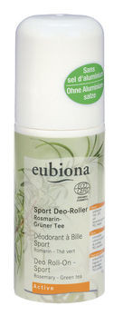 Eubiona Deo-Roller Sport Rosmarin-Grüner Tee 50ml