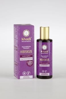 Khadi Ayurvedisches Shampoo Hibiskus 210ml