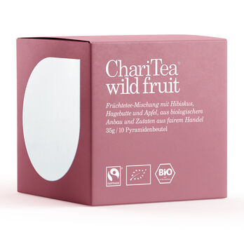 ChariTea wild fruit Pyramidenbeutel 10 x 3,5g