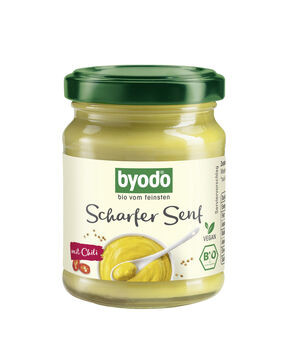 Byodo Scharfer Senf (extra scharf) 125ml