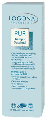 LOGONA PUR Shampoo und Duschgel 250ml