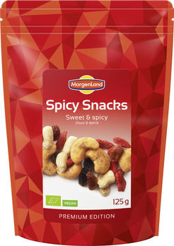 MorgenLand Spicy Snacks Sweet & Spicy 125g/A