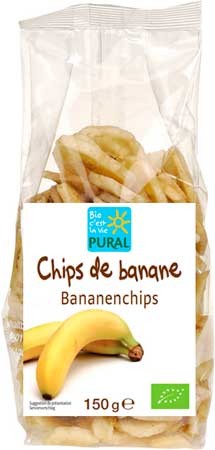 Pural Bananenchips 150g