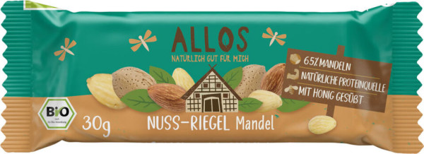 Allos Nuss-Schnitte Mandel 30g