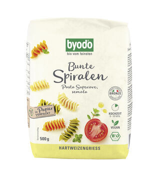 Byodo bunte Spiralen, semola 500g