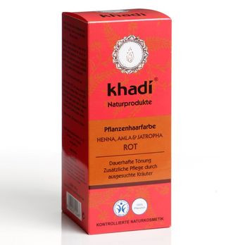 Khadi Pflanzenhaarfarbe Henna, Amla und Jatropha 100g